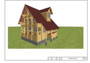 САПР для деревянного домостроения. Проектирование деревянных домов. - foto 1